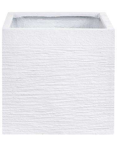 Plant Pot PAROS 30 cm White