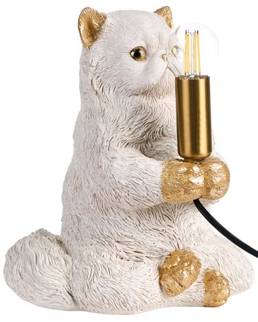 Lampe à poser Chat YOKO Blanc
