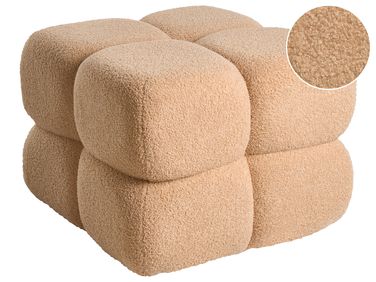 Poef CALIENTE Bouclé Beige