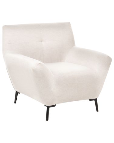 Fauteuil LAKENE Stof Gebroken wit