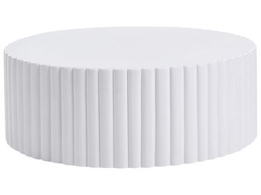 Salontafel POZZA 117 cm 117 cm Wit