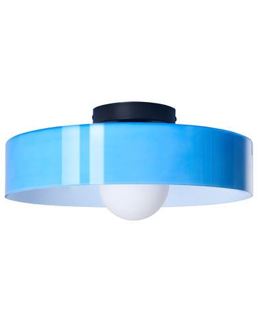Plafondlamp LUGUSE Glas Blauw