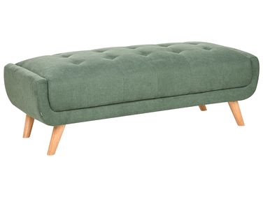 Ottomaan HABO Stof Groen