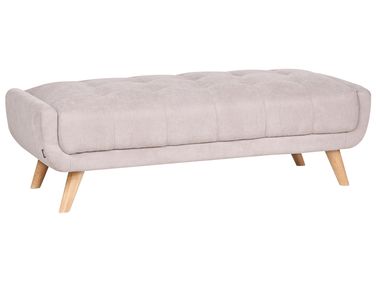 Ottomaan HABO Stof Taupe