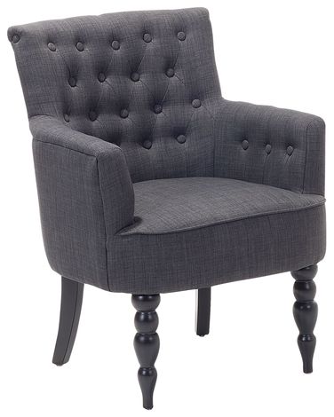 Fauteuil ALESUND Stof Donkergrijs