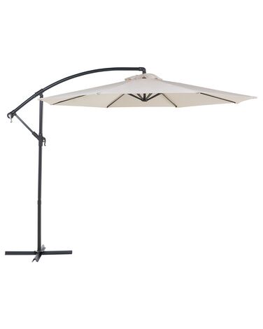 Zweefparasol 300 cm RAVENNA Lichtbeige