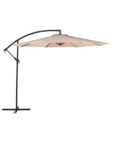 Zweefparasol 300 cm RAVENNA Zandbeige