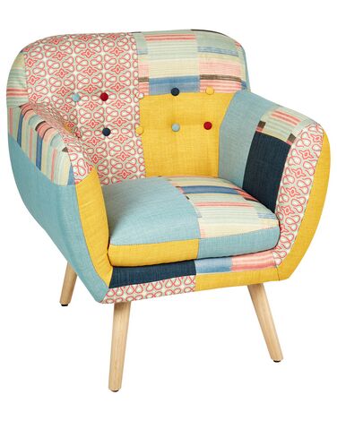 Fauteuil MELBY Tissu Multicolore
