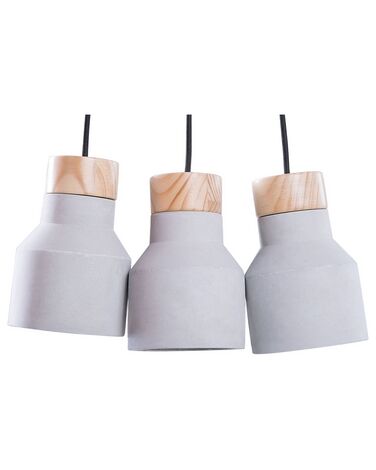 Lampe suspension BAHT Béton Gris