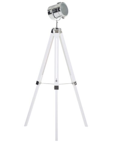 Lampadaire ALZETTE Bois de pin Blanc