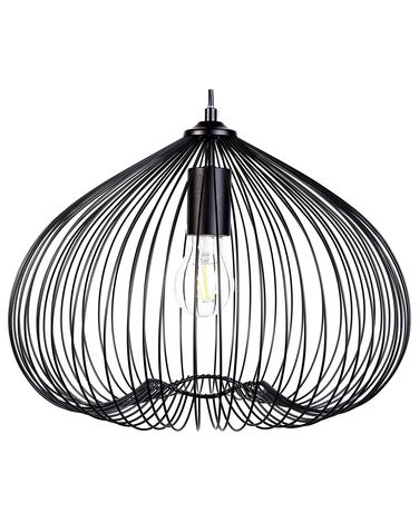 Lampe suspension TORDINO Métal Noir