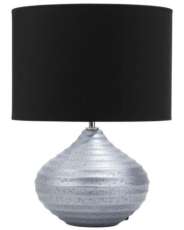 Lampe à poser KUBAN Céramique Argenté