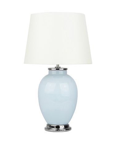 Lampe à poser BRENTA Céramique Bleu clair