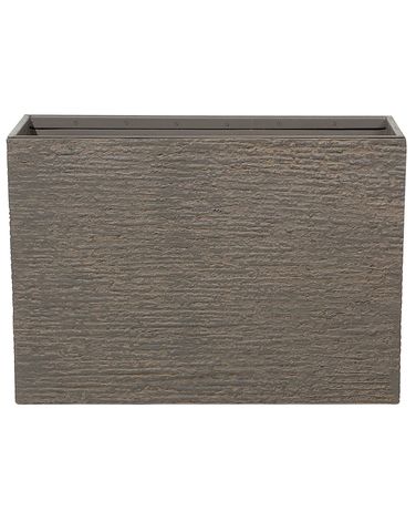 Cache-pot EDESSA 80 cm Marron foncé
