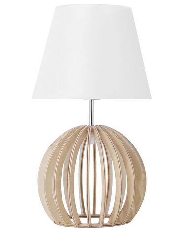 Lampe à poser SAMO Marron/blanc