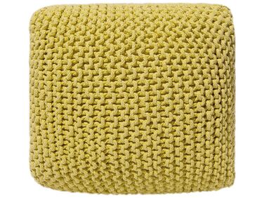 Pouffe CONRAD Cotton Yellow