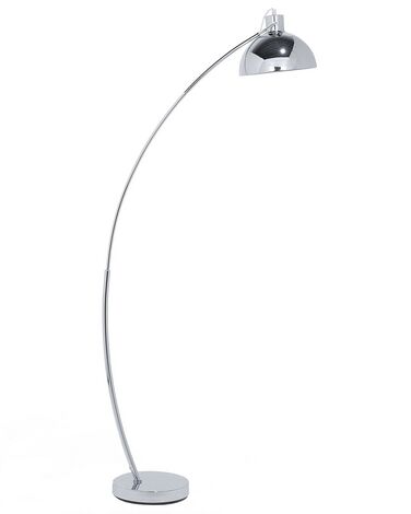 Floor Lamp DINTEL Metal Silver
