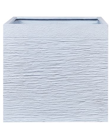 Cache-pot PAROS 50 cm Blanc
