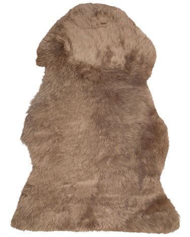Déco en peau de mouton ULURU Marron 65 x 110 cm