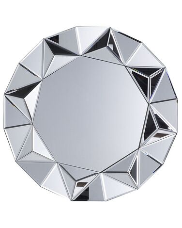 Miroir HABAY 70 cm 70 cm Argenté