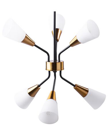 Hanglamp AROYO Glas Wit