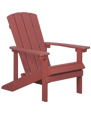 Garden Chair ADIRONDACK Red