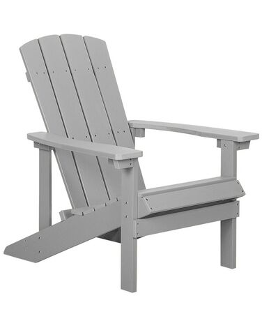 Garden Chair ADIRONDACK Light Grey