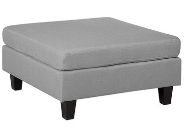 Ottoman FEVIK Tissu Gris clair