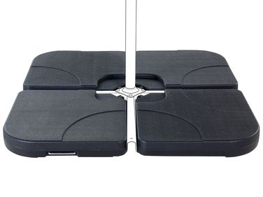 Parasol Base CARIA Black Square 9 kg