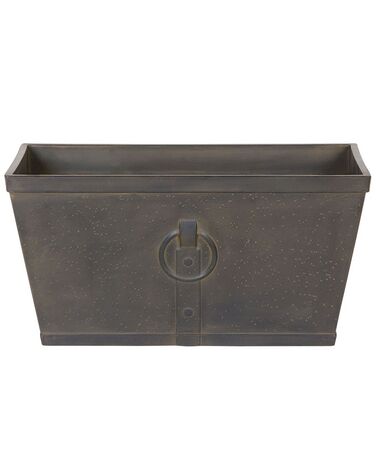 Plant Pot PORIA 60 cm Brown