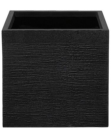 Cache-pot PAROS 40 cm Noir