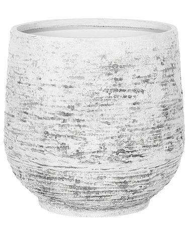 Plant Pot DIONI 32 cm Light Grey