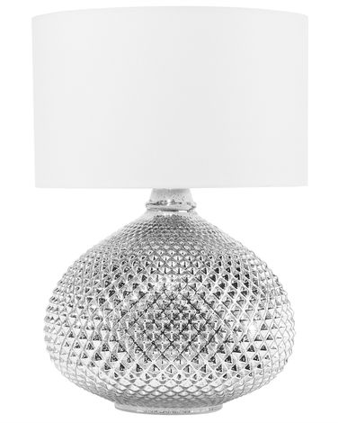 Lampe à poser MADON Verre Argenté