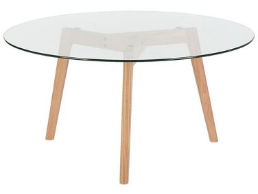 Salontafel MINNESOTA Glas Transparant