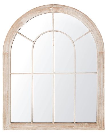 Wall Mirror EMBRY 69 cm 88 cm Metal Beige