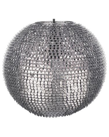 Lampe suspension SEINE Métal Argenté