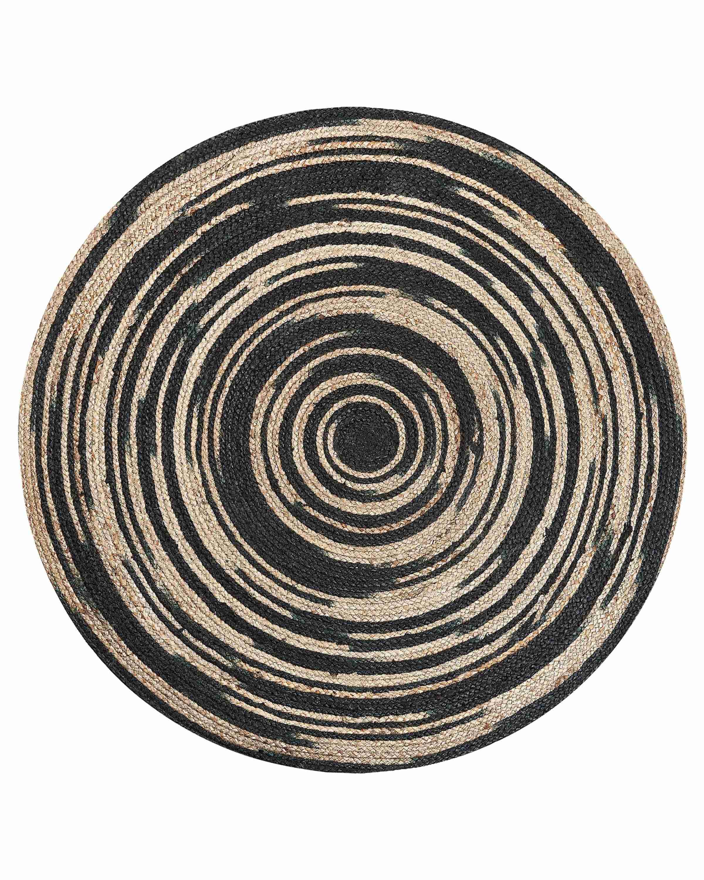 Rug ARTORA Beige ø 140 cm Jute