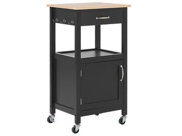 Kitchen Trolley SIENA Black