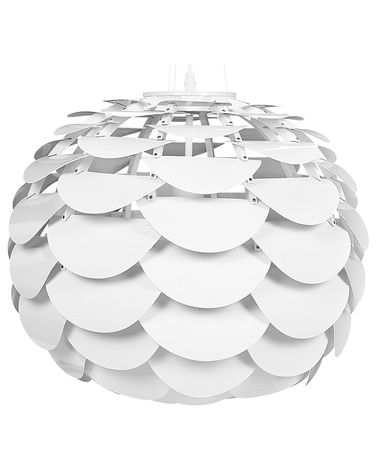 Lampe suspension MOSELLE Métal Blanc