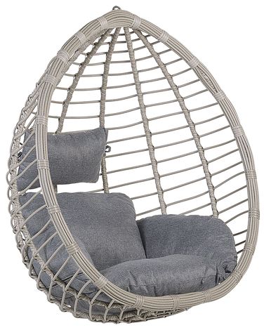 Fauteuil suspendu TOLLO Polyrotin Gris
