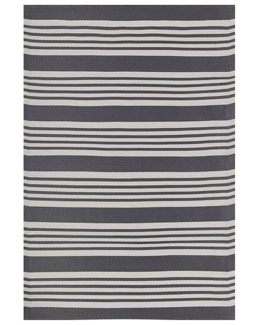 Outdoor Rug DELHI Black 120 x 180 cm