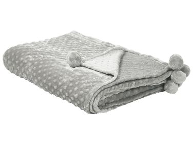 Couverture SAMUR 200 x 220 cm Gris clair