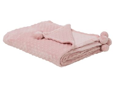 Couverture SAMUR 150 x 200 cm Rose