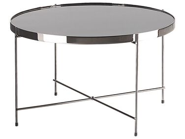 Salontafel LUCEA Veiligheidsglas Zilver