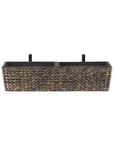 Cache-pot KAWALA 80 cm Marron