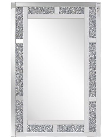 Miroir AVRILLE 60 cm 90 cm Argenté
