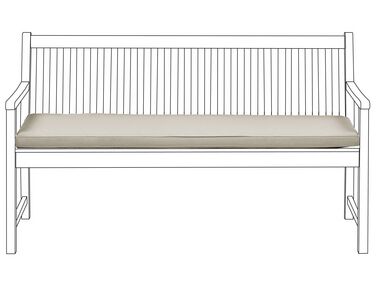 Zitkussen voor bank VIVARA 152 x 54 cm Beige