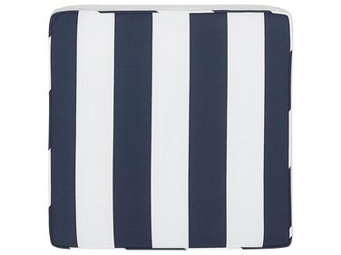 Garden Chair Cushion SASSARI 46 x 46 cm Navy Blue