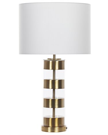 Lampe à poser BEATTON Métal Doré