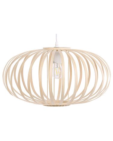 Lampe suspension HAVEL Bambou Marron clair